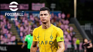 eFootball™ 2024 - Realistic Camera | Al Nassr vs Inter Miami | PC