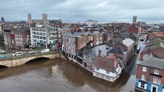 River Ouse floods in York 12 01 2023