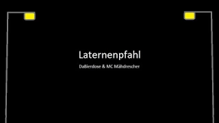 DaBierdose X MC Mähdrescher - Laternenpfahl