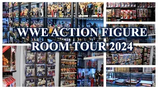 WWE ACTION FIGURE ROOM TOUR 2024