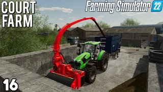 This Is The BEST Way To Clear A Silage Bunker! | Court Farm | Farming Simulator 22 - Ep16