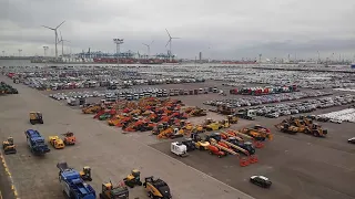 Car Carrier in Korean Port