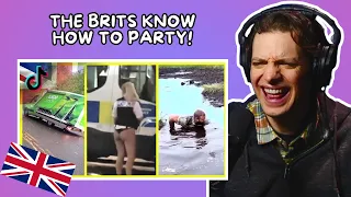 American Reacts to Exquisite British Memes!