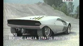 Lancia Stratos Zero by Nuccio Bertone ( Original music by S.Sapino )