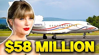 Inside Taylor Swift's Dassault Falcon 900 PRIVATE Jet!