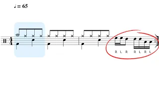 Two-Beat Drum FILLS for Beginners - Practice-Along! 🥁🎵