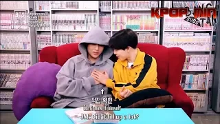 How JIMIN and V (지민 & 태형 BTS) treat each other