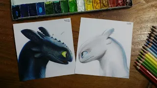 HTTYD 3 How To Train Your Dragon 3 drawing Part 2 드래곤길들이기 3 그리기 2편