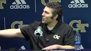 GT Basketball - Josh Pastner postgame press conference Clemson, February 5, 2022