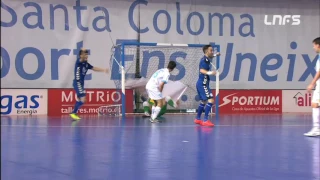 Primer partido de 1/4 de Final del Play Off por el título: Catgas Energía - Movistar Inter