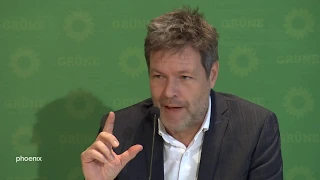 Klausur Grüne: Robert Habeck und Annalena Baerbock