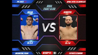 PFL 2022 #2: Ante Delija vs. Matheus Scheffel - Fight Breakdown & Predictions