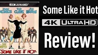 Some Like it Hot (1959) 4K UHD Blu-ray Review!