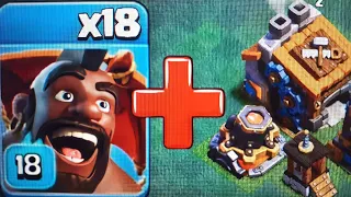 открыл всадника на дельтаплане👻 в Clash of Clans