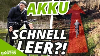 150KM mit einer AKKULADUNG?! Davon hängt die REICHWEITE deines E-BIKES ab! [Alle Einflussfaktoren]