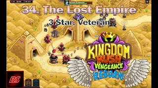 Let's Play Kingdom Rush Vengeance Reborn - 34. The Lost Empire (3 Star, Veteran)