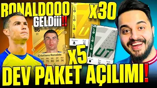 OYUNUN İLK CRİSTİANO RONALDOSUNU ÇIKARTTIK! EKİPLE DEV PAKET AÇILIMI! Fifa 2024 Ultimate Team