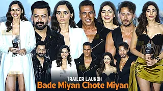 UNCUT - Bade Miyan Chote Miyan | Akshay Kumar | Manushi Chhillar | Tiger Shroff | Alaya F | Trailer