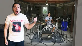How I Recorded Album-Quality Drum Tracks In A Crappy GARAGE