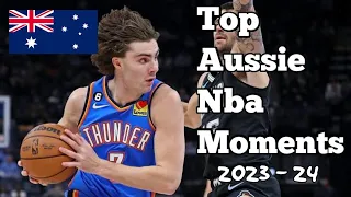 Top Aussie NBA Highlights and Plays of 2023 - 24 Season Australian Boomers