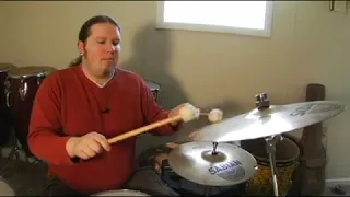 Playing Cymbals With Timpani Mallets