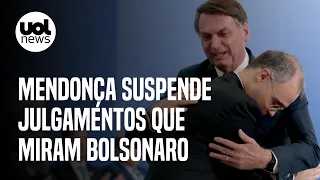 André Mendonça suspende 'pacote de julgamentos' de Alexandre de Moraes que mira Bolsonaro