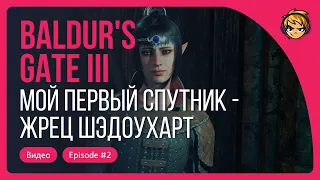 Мой первый спутник - жрец Шэдоухарт. Baldur's Gate III