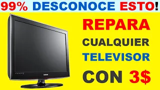 REPARA CUALQUIER TELEVISOR con este simple TRUCO!