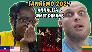 Annalisa - Sweet Dreams Reaction (Italy 🇮🇹 SANREMO 2024) | FIRST TIME HEARING