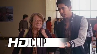 The Second Best Exotic Marigold Hotel | "Airport" Maggie Smith | Clip HD