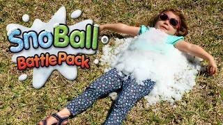 Zimpli Kids Snoball Battle Pack Gelli Baff Snow!!!