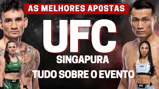 UFC SINGAPURA -  MAX HOLLOWAY x ZUMBI COREANO - ANALISES E DICAS PARA O EVENTO