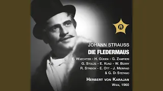 Die Fledermaus: Act III: Ich stehe voll Zagen (Rosalinde, Alfred, Eisenstein)