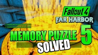 Fallout 4: Far Harbor | Memory 5 Solution - How to solve DiMA Memory Puzzle 5 - Memory 0Y-8K7D