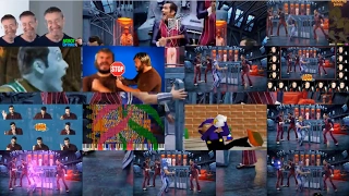 We Are Number One but it's a crazier mashup of 22 versions