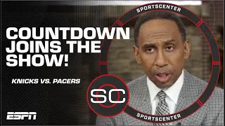 Stephen A. ISN’T SWEATING the Knicks vs. Pacers series just yet! | SportsCenter