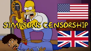 The Simpsons UK Censorship - S20E04 "Treehouse of Horror XIX"