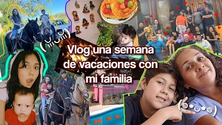 VLOG:UNA SEMANA DE VACACIONES CON MI FAMILIA*sale épicamente mal*|MARION MURILLO