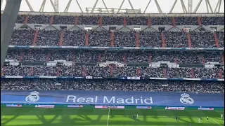 Real Madrid WAVE throughout the Santiago Bernabeu 👏