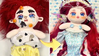 [ASMR] Poor Cotton Doll Transformation To Princess Mermaid