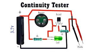 how to Make continuity Tester | Electro Experiment