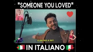 Someone You Loved"Remix Italiano Cantato da Stefano Syzer Germanotta è Someone You Loved  Tagalog.