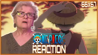 Crocodile Revealed! Enter Miss All Sunday! | Grandma Reacts to One Piece Episode 66 and 67