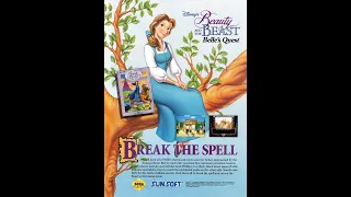 Beauty and The Beast Sega Genesis Full Gameplay