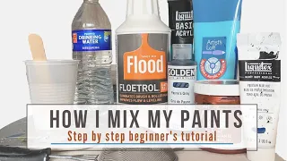 Beginner's Guide to Mixing Pouring Paint: The Key to Perfect Acrylic Pouring Results