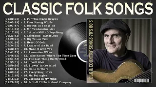 American Folk Songs ❤  Folk & Country Music 70's 80's Full Album ❤ Classic Folk Songs