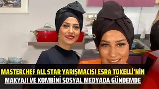 Masterchef All Star Yarışmacısı Esra Tokelli'nin Makyajı Ve Kombini Sosyal Medyada Gündemde