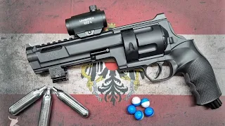 16 Joule / Umarex T4E HDR68 / PS110 Revolver / Schusstest/ Unboxing/ Review