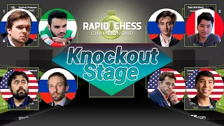 Rapid Chess Championship 2022 | WEEK 9 - Knockout | Chess.com | 10/04/22