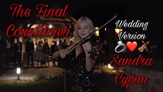 Amazing Wedding Version ❤️💍 The Final Countdown - Europe electric violin cover by Sandra Cygan 🎻